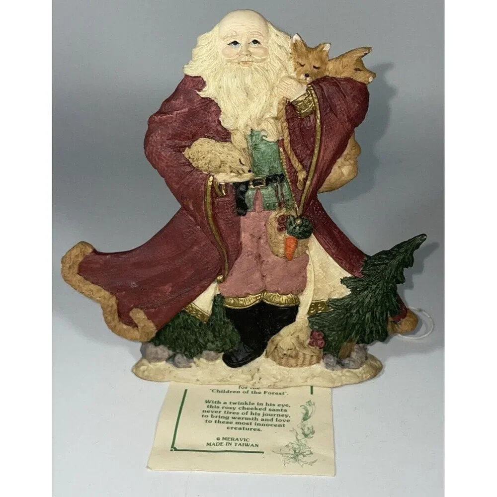 MeraVic Father Of The‎ Forest Santa Claus Resin Figure Limited 170/21,000 1991